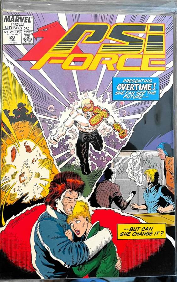 Psi-Force #20 (1988) Marvel Comics NM cover