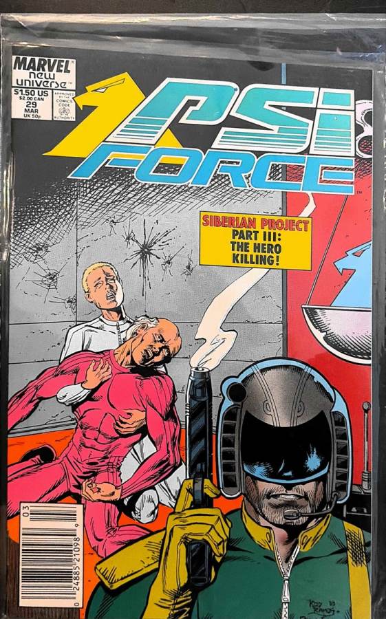 Psi-Force #29 (1989) Marvel Comics NM cover