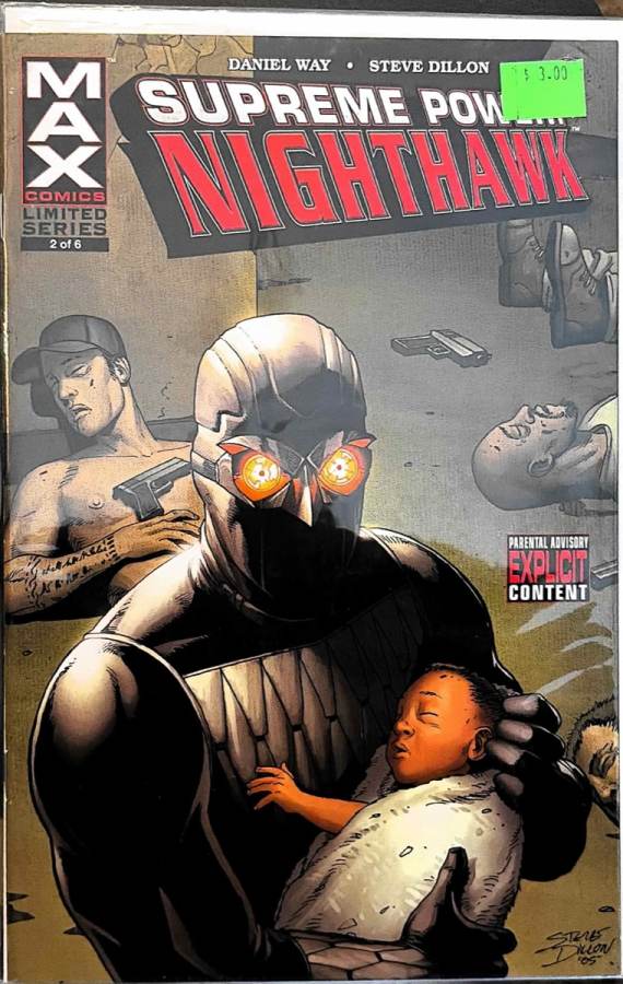 Supreme Power: Nighthawk #2 cover
