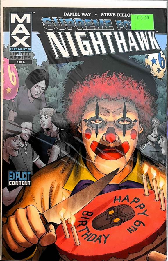 Supreme Power: Nighthawk #3 cover