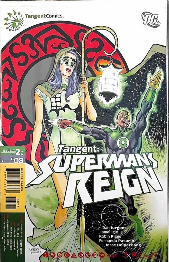 Tangent: Superman's Reign #2 (2008) DC Comics NM cover