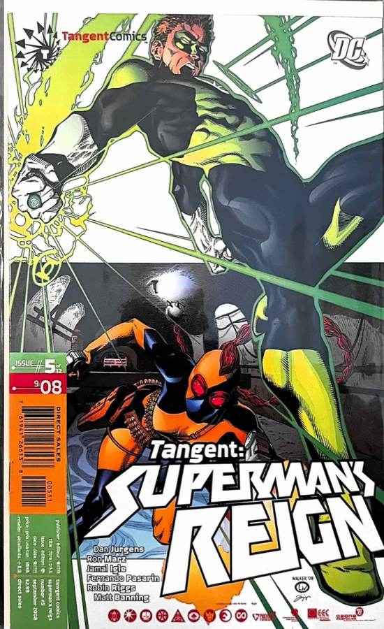 Tangent: Superman's Reign #5 cover