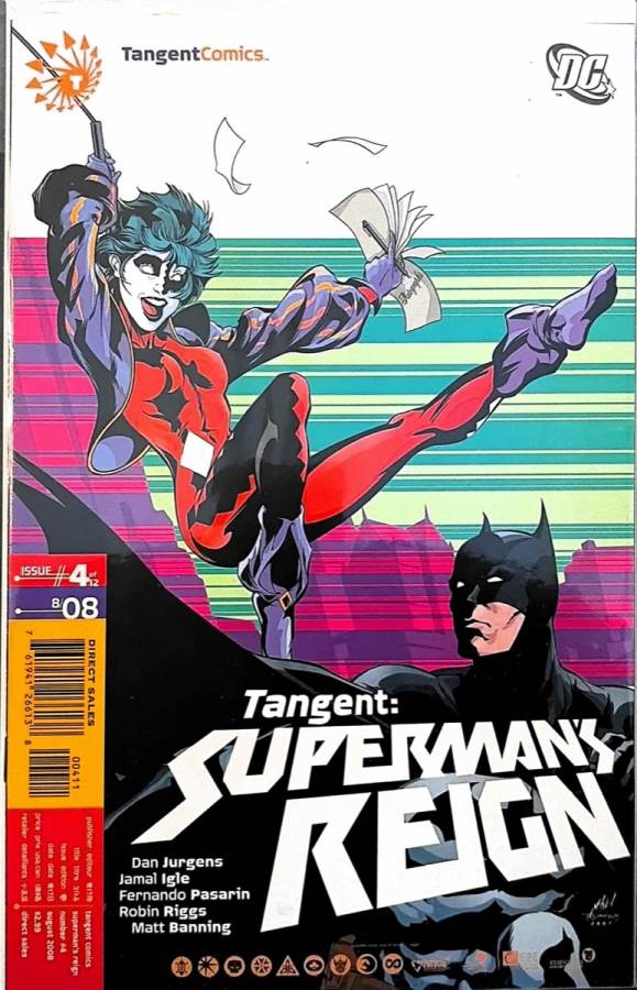 Tangent: Superman's Reign #4 cover