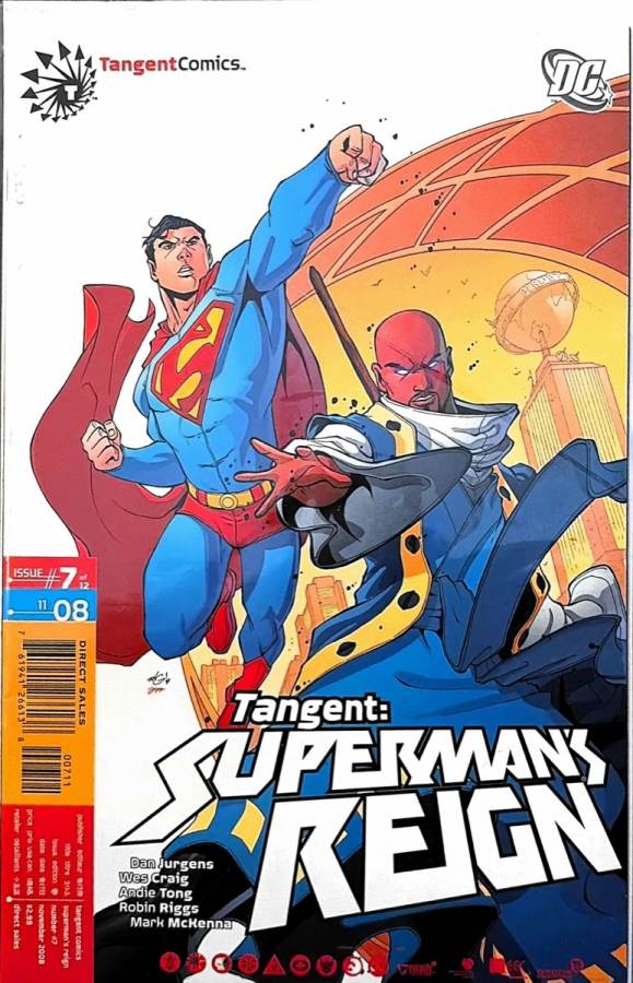 Tangent: Superman's Reign #7 cover