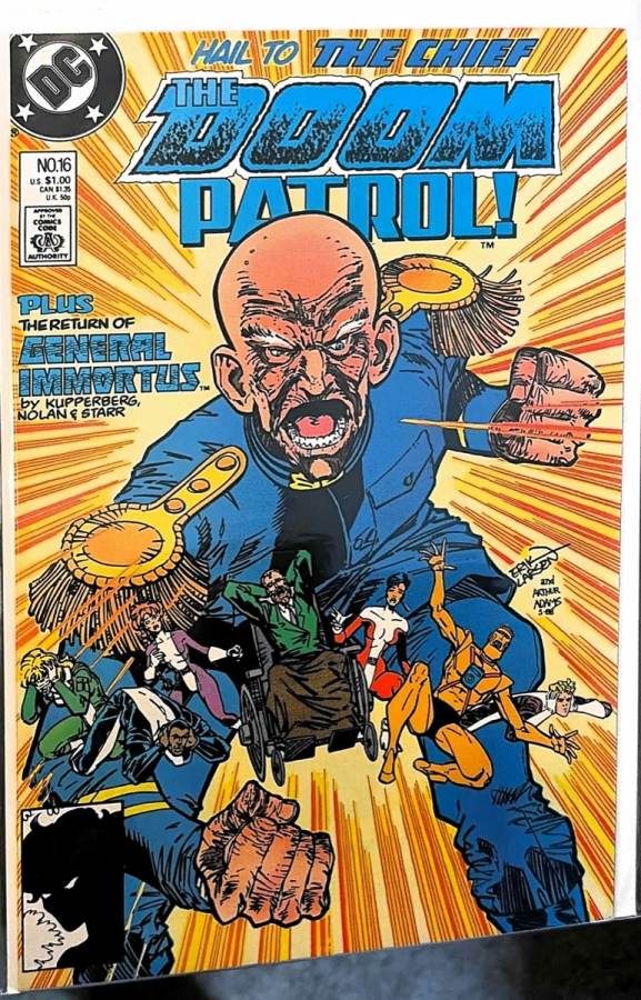 The Doom Patrol #16 (1989) DC Comics NM cover