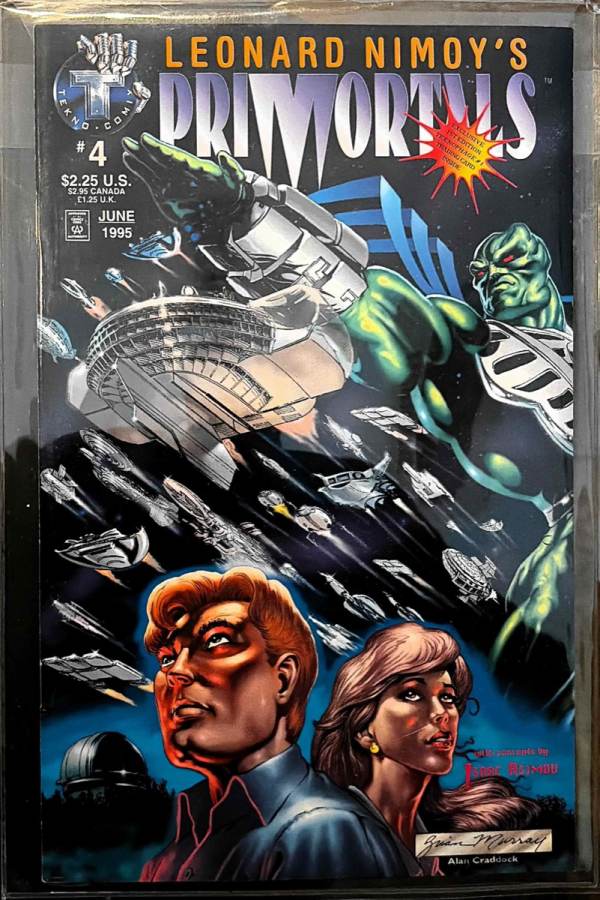 Leonard Nimoy's Primortals #4 (1995) Tekno Comix NM cover