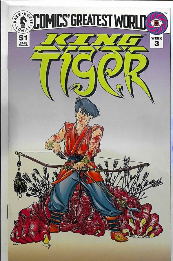 Comics' Greatest World: King Tiger #Week 3 (1993) Dark Horse Comics NM cover