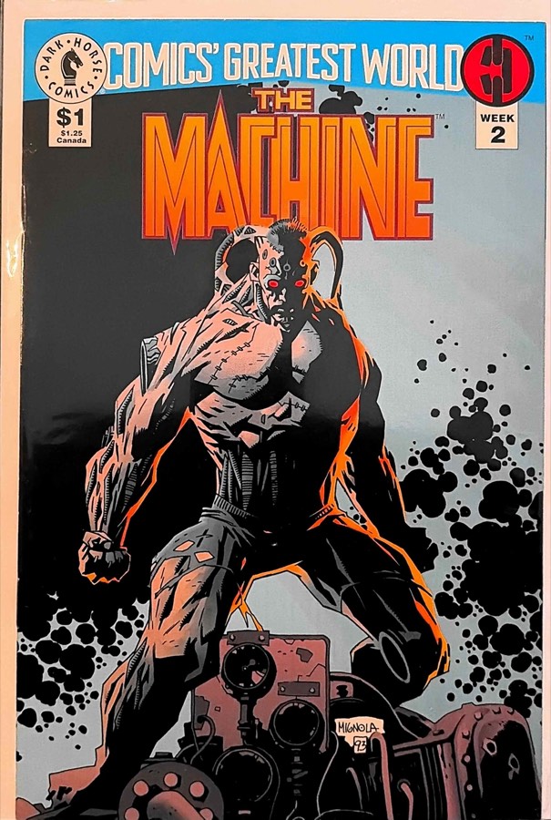 Comics' Greatest World: The Machine #Week 2 cover