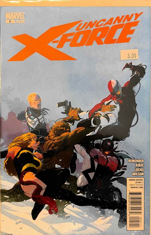 Uncanny X-Force #5 cover