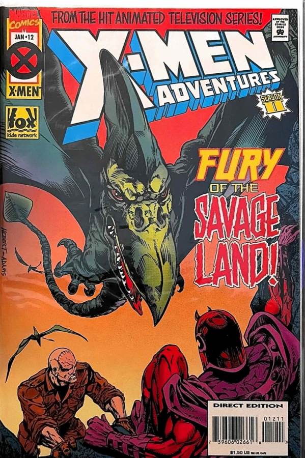 X-Men Adventures #12 (1995) Marvel Comics NM cover