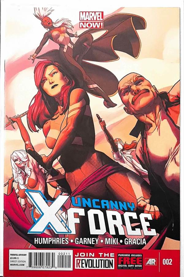 Uncanny X-Force #2 cover