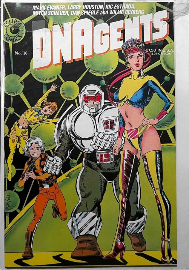DNAgents #16 cover