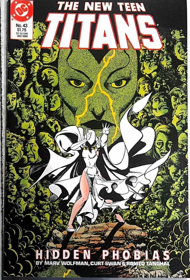 The New Teen Titans #43 cover