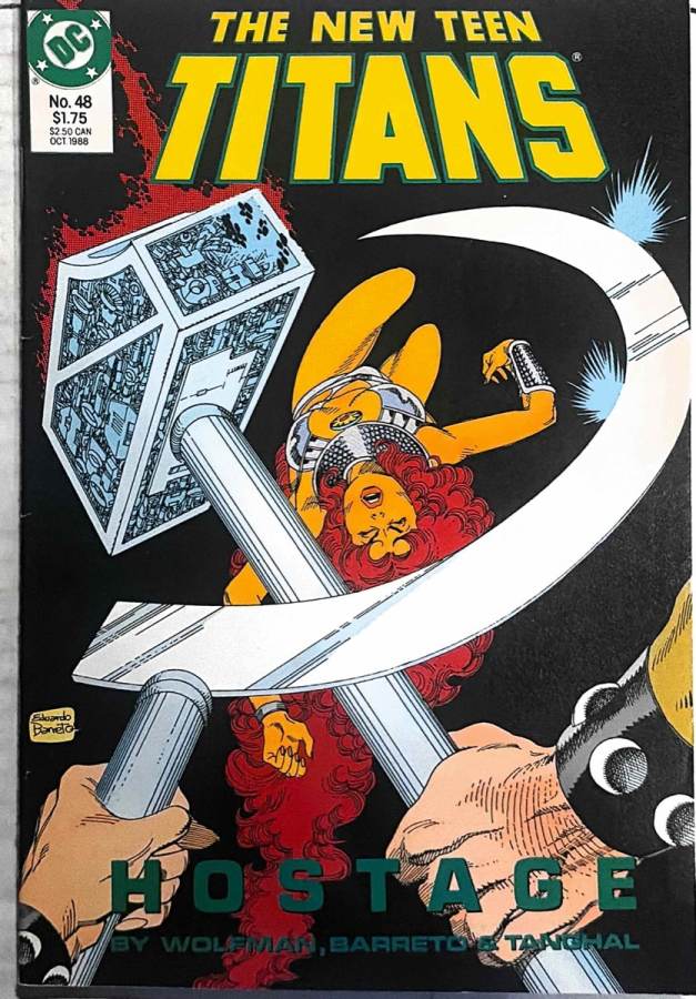 The New Teen Titans #48 cover