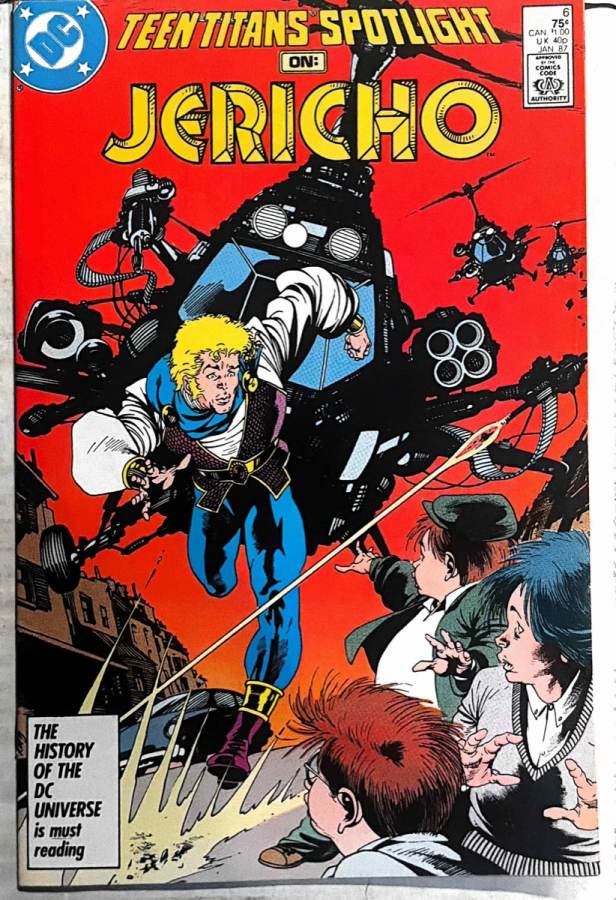 Teen Titans Spotlight #6 cover