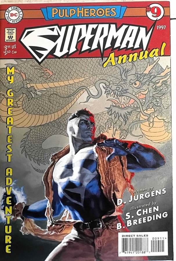 Superman: Pulp Heroes Annual #9 (1997) DC NM cover