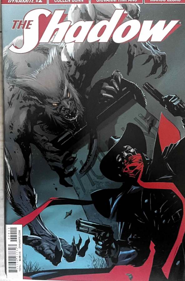 The Shadow #2 cover