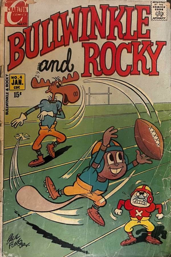 Bullwinkle and Rocky #4 (1971) Charlton VG cover