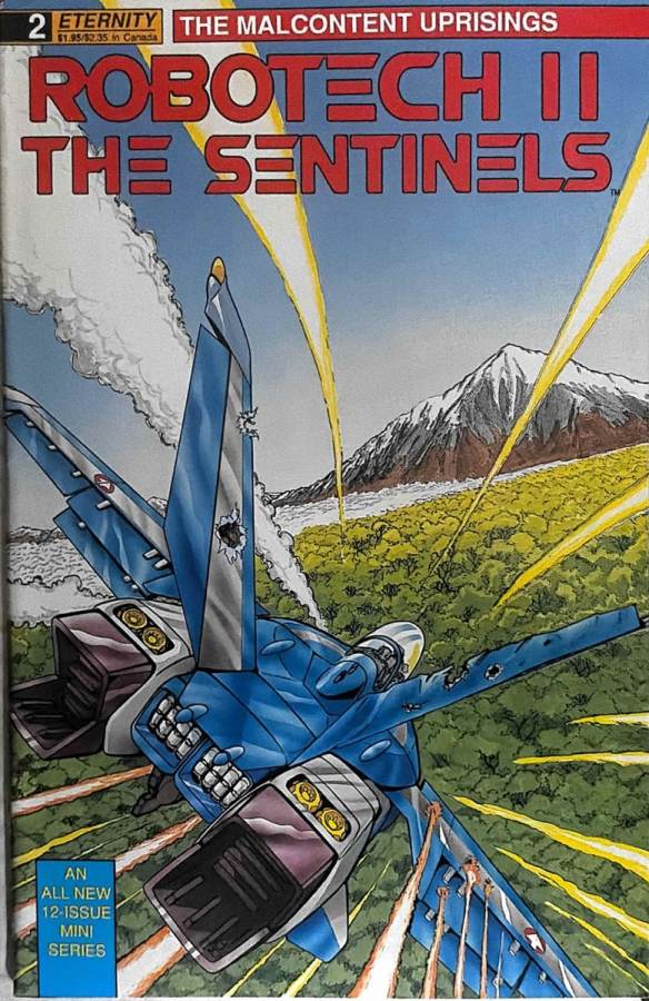 Robotech II: The Sentinels #2 (1989) Eternity Comics NM cover