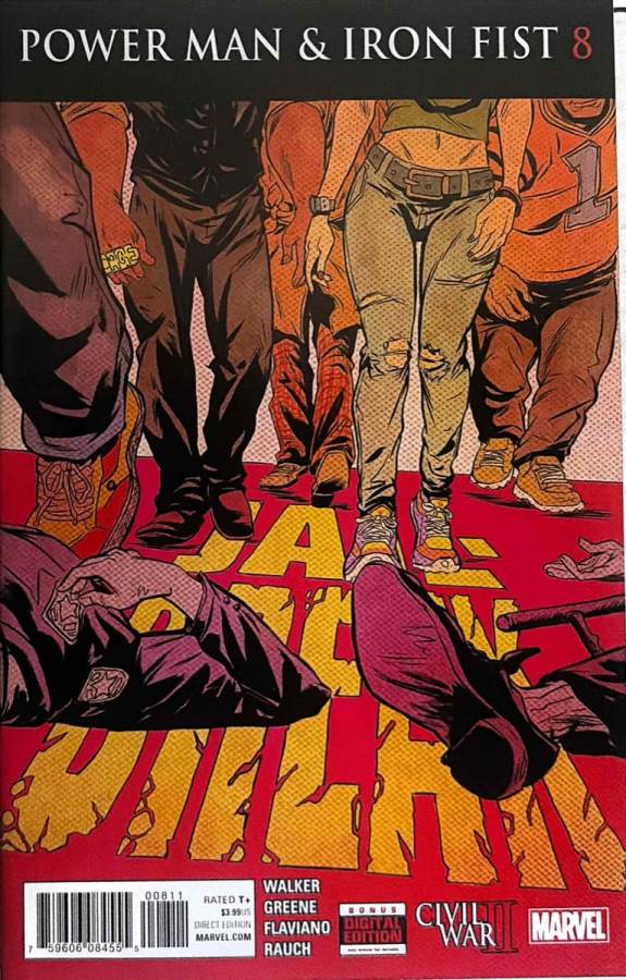 Power Man & Iron Fist #8 (2016) Marvel NM cover