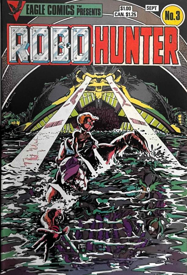 Robo-Hunter #3 (1984) Eagle Comics NM cover