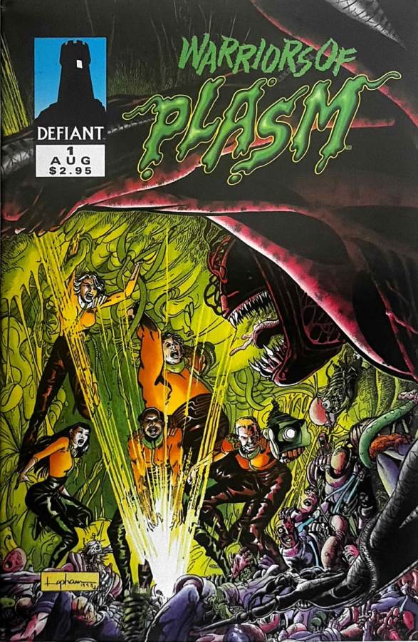 Warriors of Plasm #1 cover