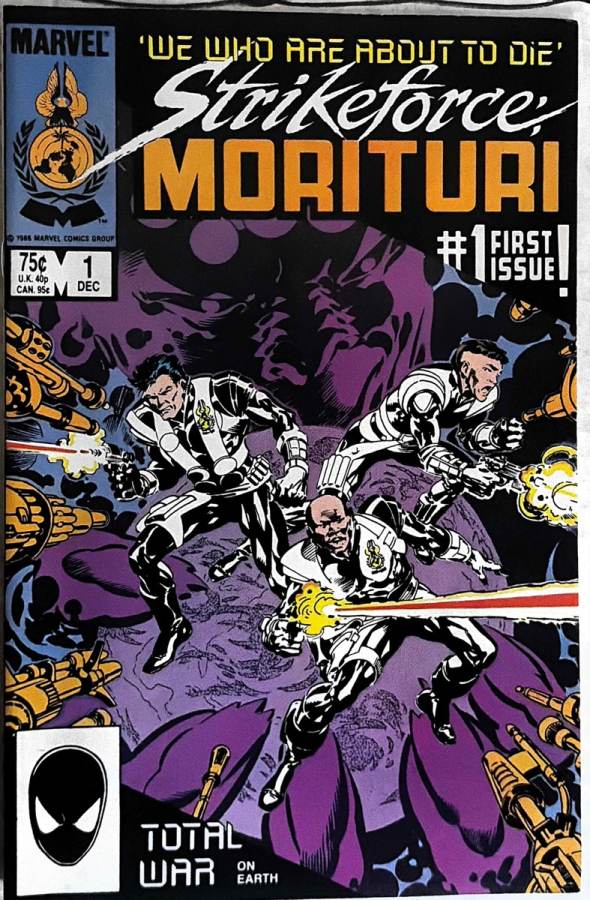 Strikeforce Morituri #1 (1986) Marvel VF/NM cover