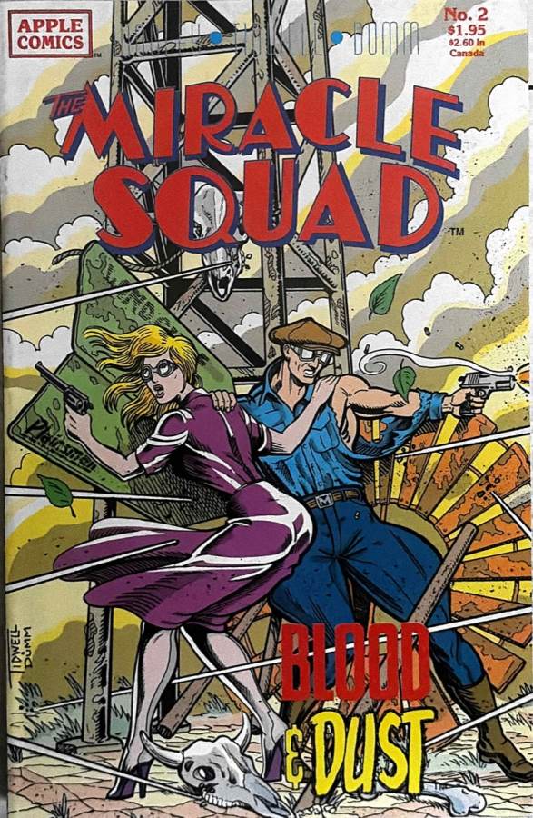 The Miracle Squad #2 (1989) Apple Comics NM cover