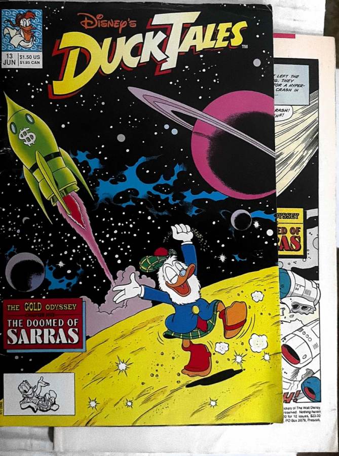 Disney's DuckTales #13 (1991) Disney Comics FN/VF cover