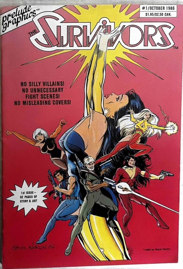 The Survivors #1 (1986) Prelude Graphics VF cover