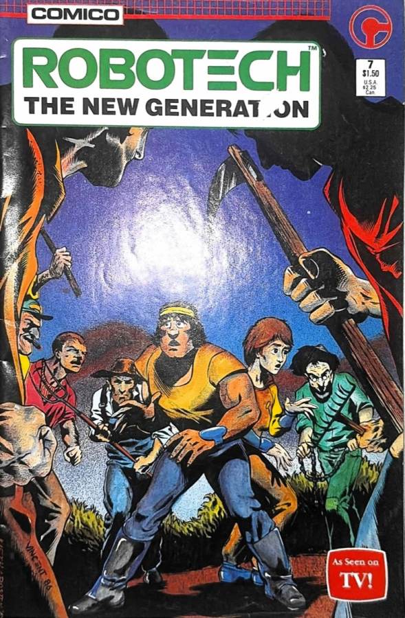 Robotech: The New Generation #7 (1986) Comico NM- cover