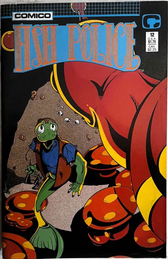 Fish Police #12 cover