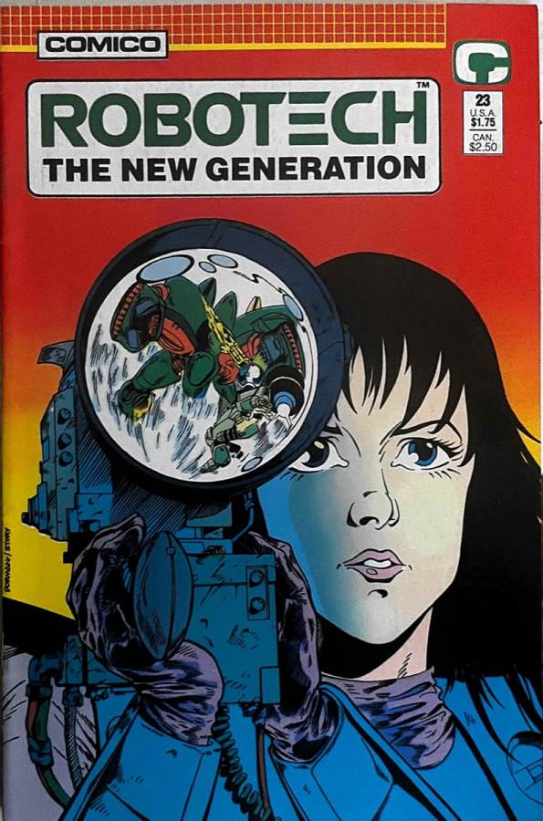 Robotech: The New Generation #23 (1988) Comico NM- cover