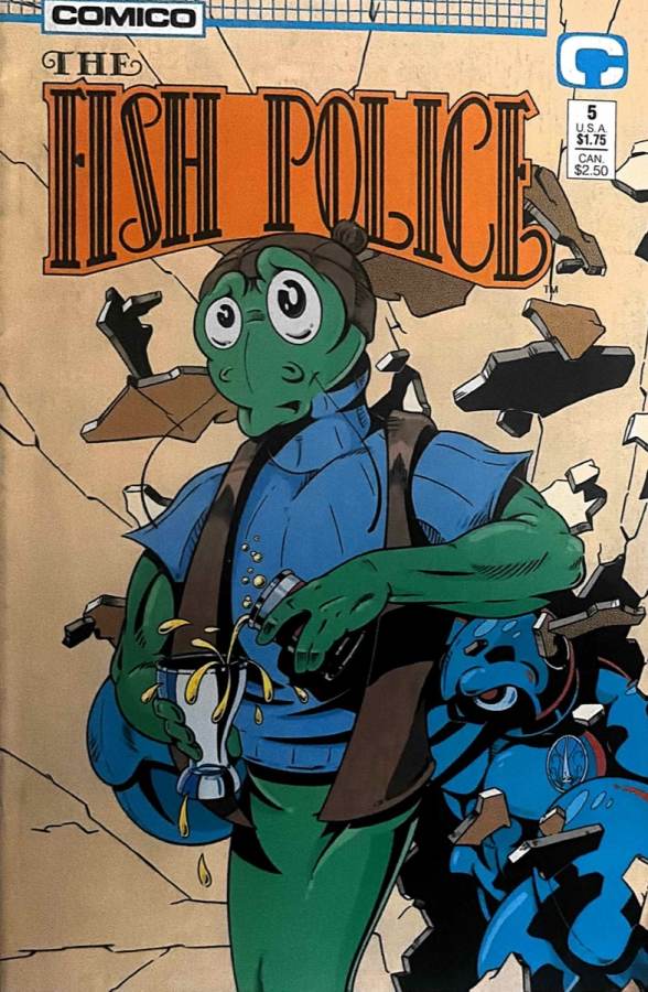 Fish Police #5 cover