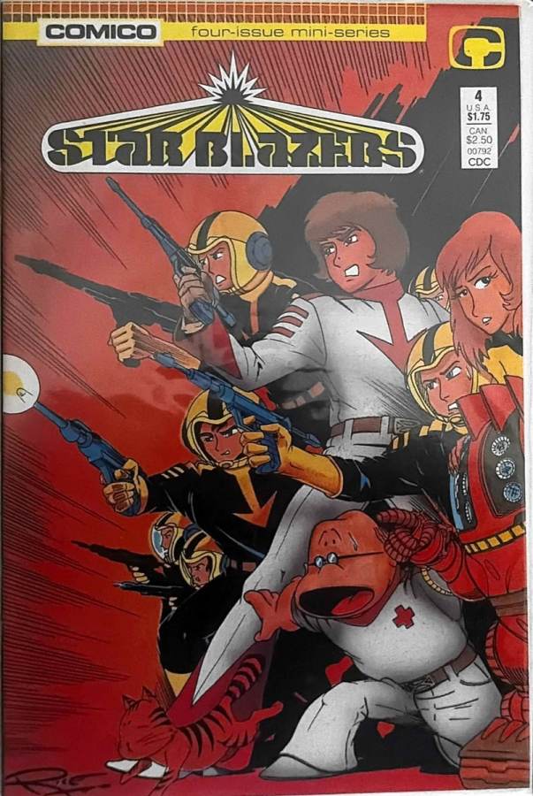 Star Blazers #4 cover