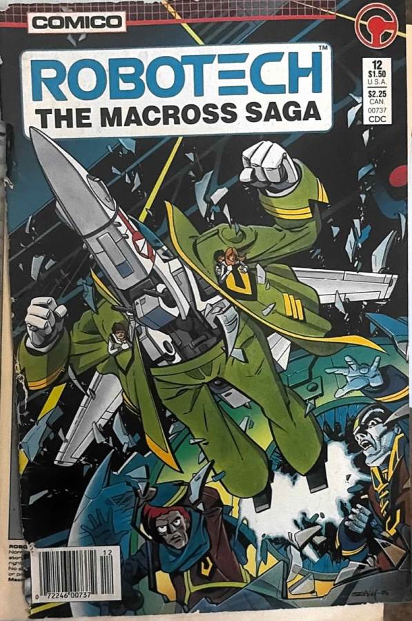 Robotech: The Macross Saga #12 (1986) Comico NM- cover
