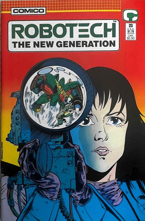 Robotech: The New Generation #23 (1988) Comico NM- cover