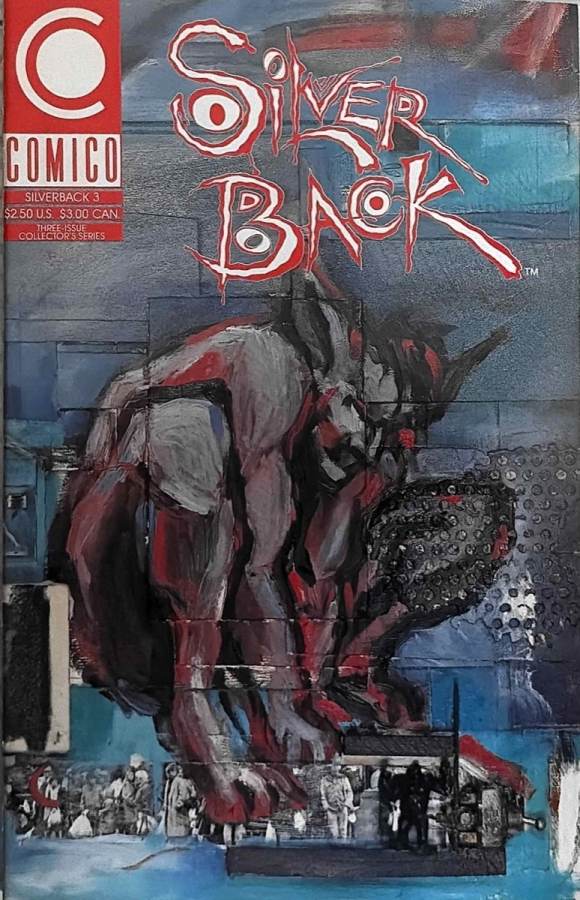 Silverback #3 (1989) Comico NM- cover