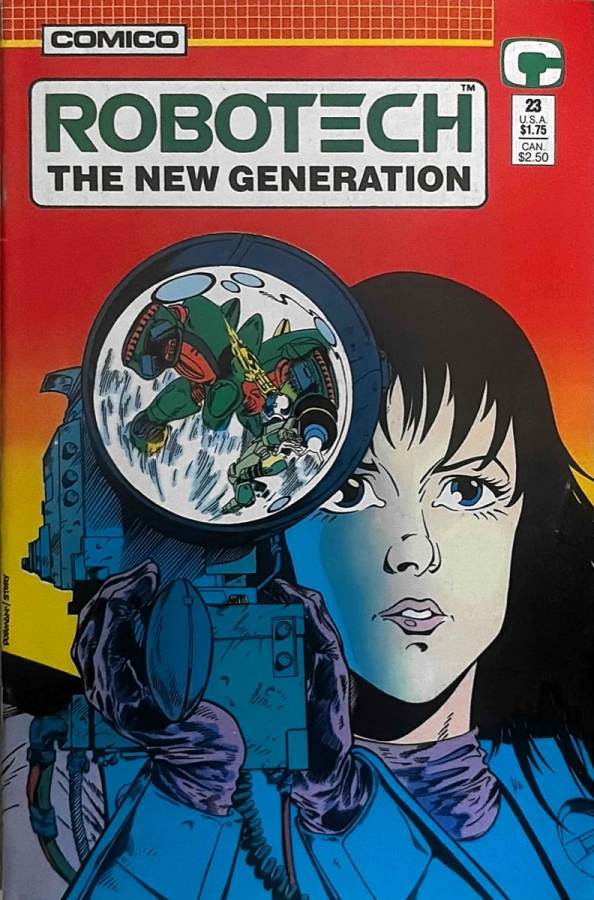 Robotech: The New Generation #23 (1988) Comico NM- cover