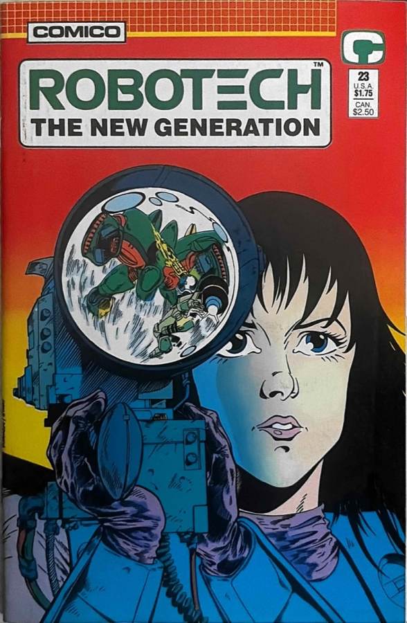 Robotech: The New Generation #23 (1988) Comico NM- cover