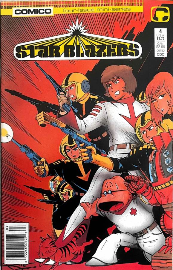 Star Blazers #4 cover