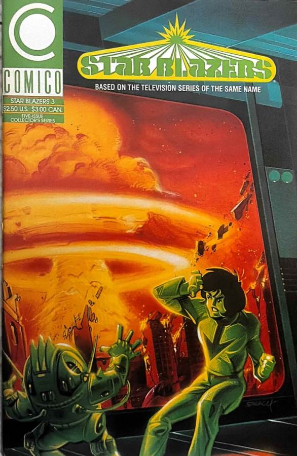 Star Blazers #3 cover