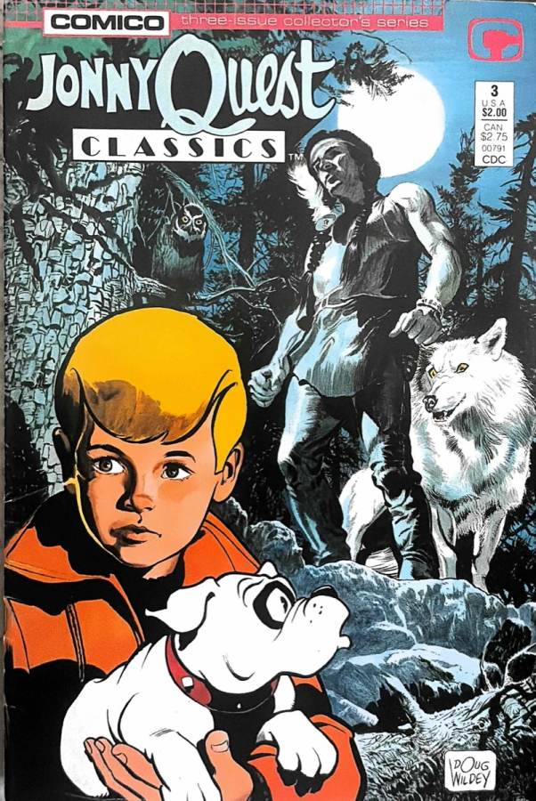 Jonny Quest Classics #3 (1987) Comico VF/NM cover