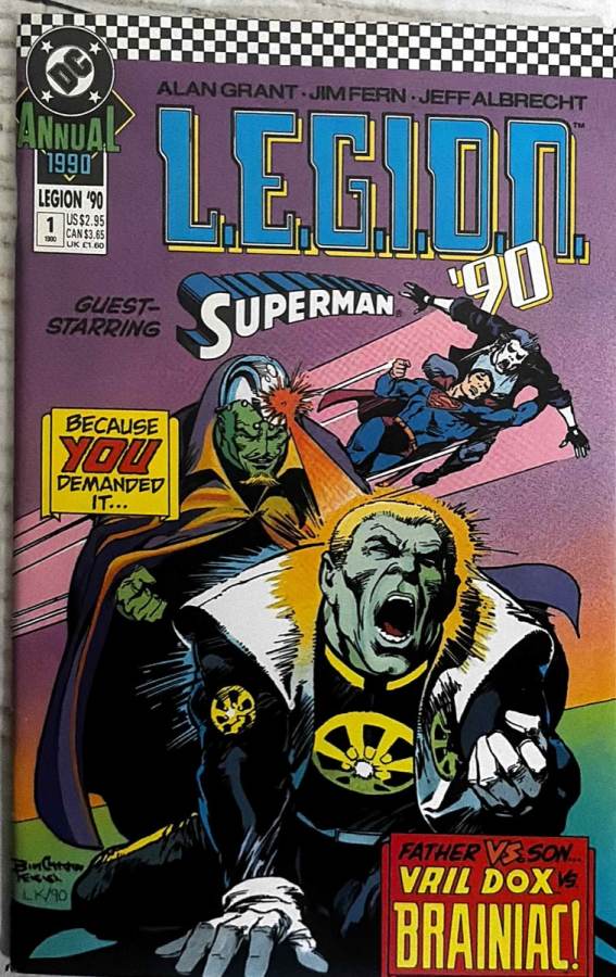 L.E.G.I.O.N. '90 Annual #1 cover