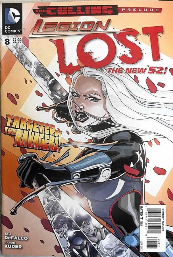 Legion Lost #8 cover