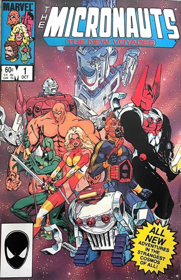 The Micronauts: The New Voyages #1 Marvel VF/NM cover