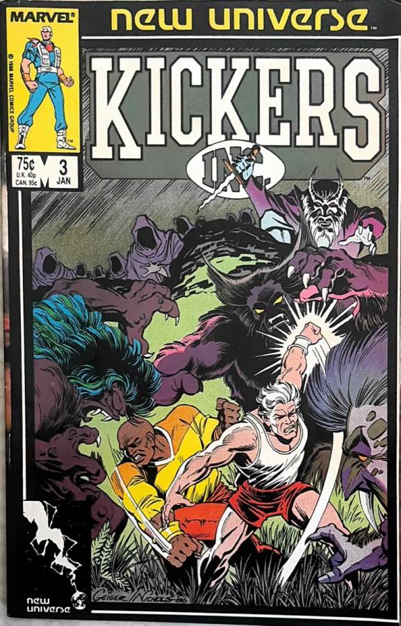 Kickers Inc. #3 cover
