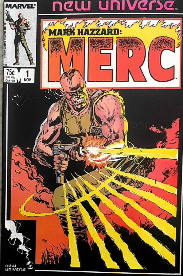 Mark Hazzard: Merc #1 cover