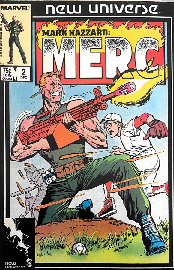 Mark Hazzard: Merc #2 cover
