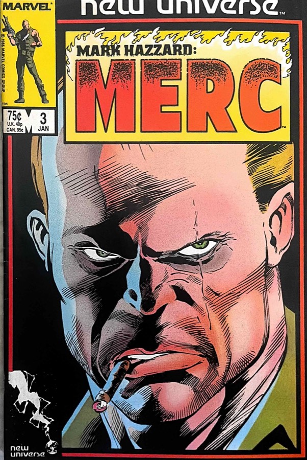 Mark Hazzard: Merc #3 cover